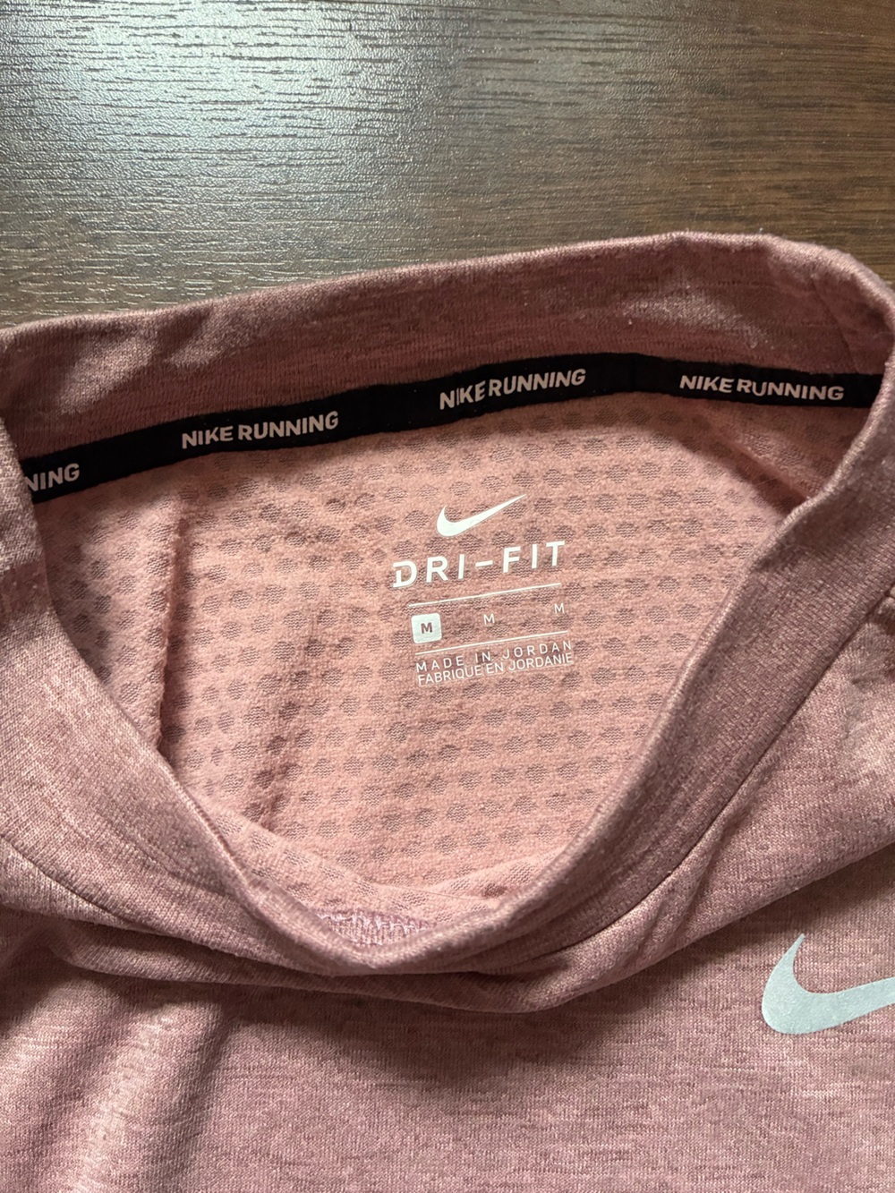 Nike Dusty Pink Crewneck Sweatshirt Dri-Fit - Picture 4 of 6